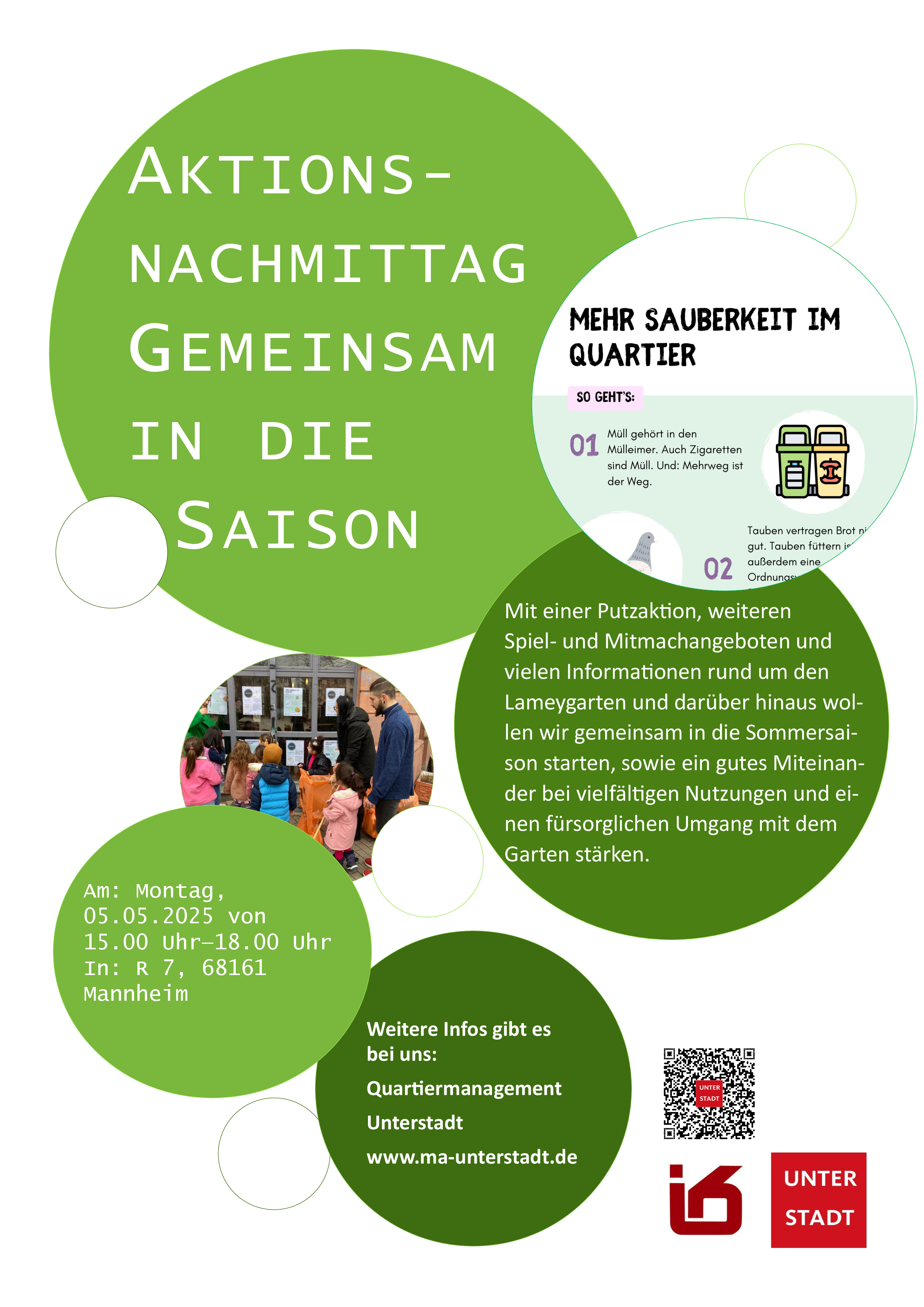 Plakat Aktionsnachmittag Lameygarten